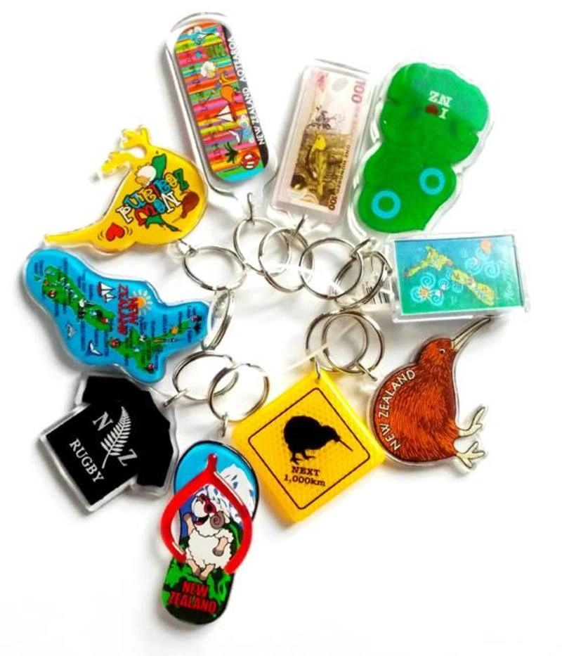 NZ Keyring Variety Pack - 10 Cool Designs to Share!